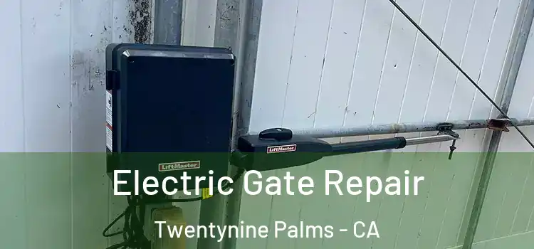 Electric Gate Repair Twentynine Palms - CA