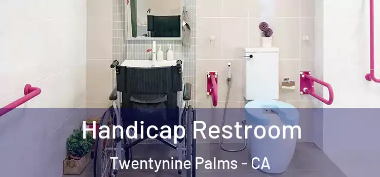 Handicap Restroom Twentynine Palms - CA