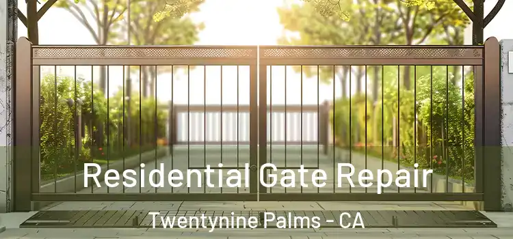 Residential Gate Repair Twentynine Palms - CA